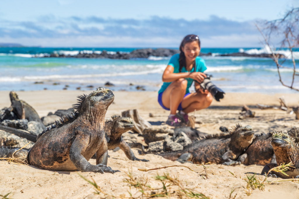Walking tour in Galapagos Islands